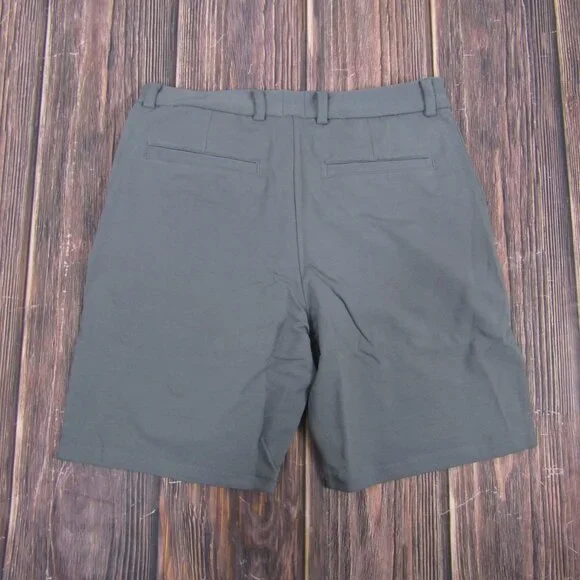 Swet Tailor NEW NWT Mens 30 Gray Everyday Chino Shorts Golf Athletic Comfy - Picture 5 of 7